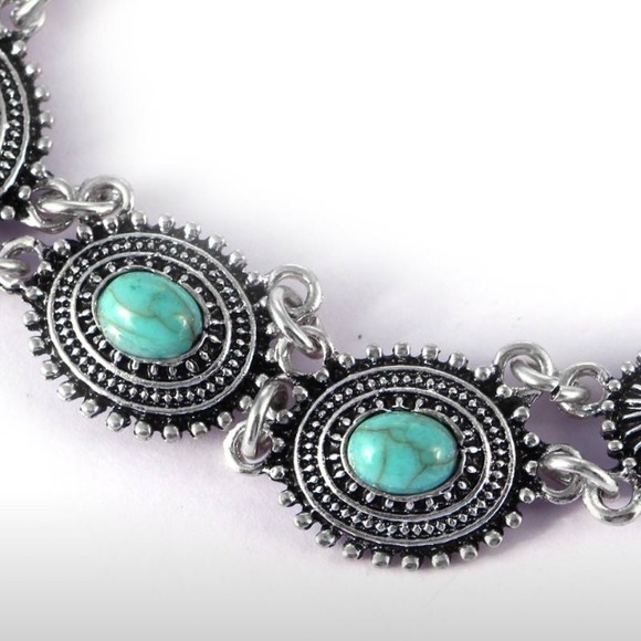 Silver-tone Bohemian Necklace - Picture 2 of 4